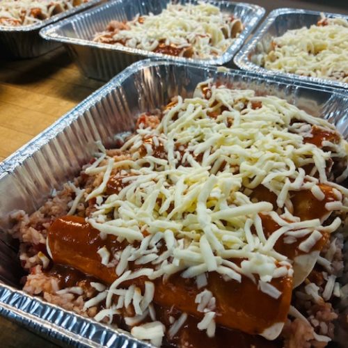 chicken enchiladas