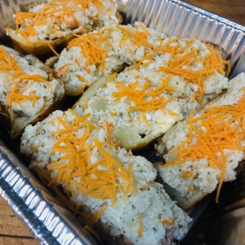 twice bake potatoes